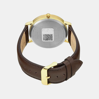 Trendline Men Quartz Dial Analog Leather Watch TWTG12203