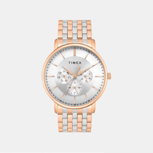 Trendline Men Quartz Dial Multi-Function Stainless Steel Watch TWTG12805