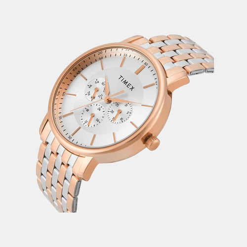 Trendline Men Quartz Dial Multi-Function Stainless Steel Watch TWTG12805