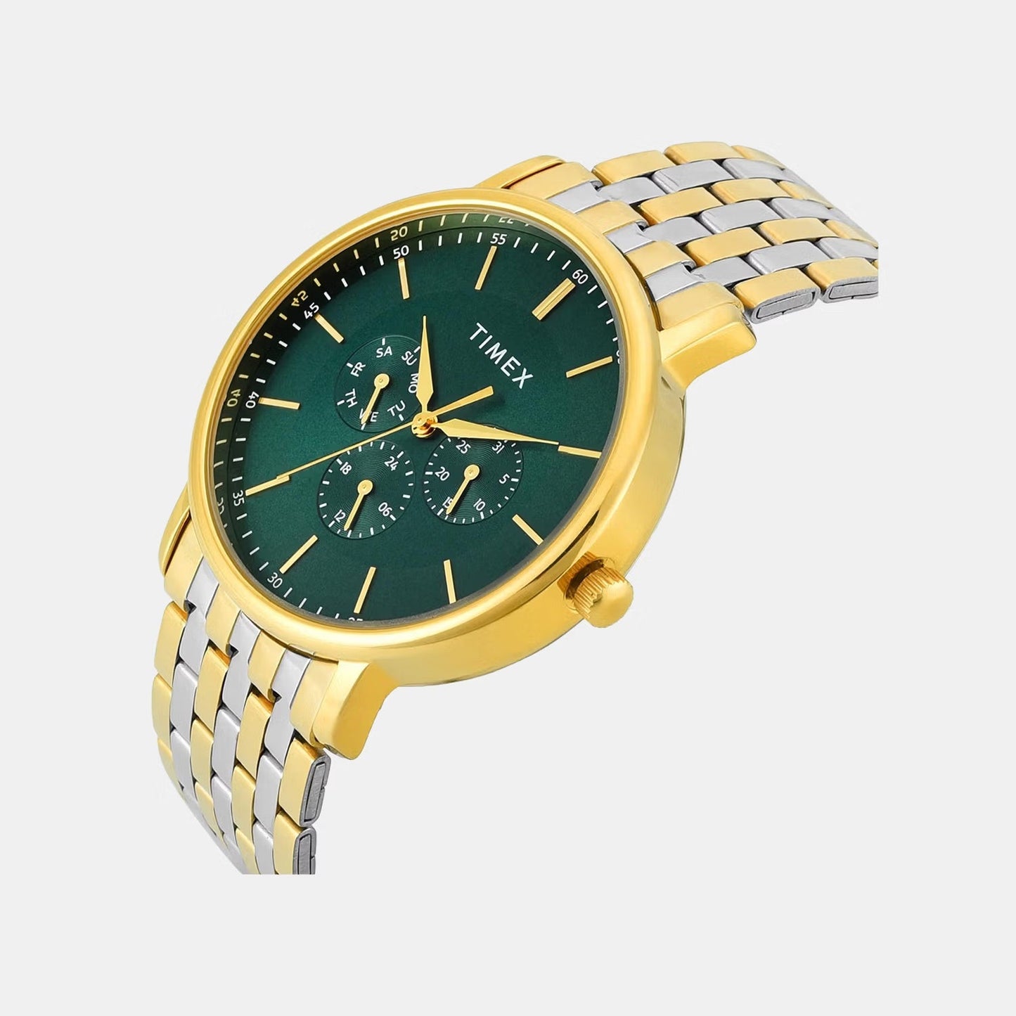 Trendline Men Quartz Dial Multi-Function Stainless Steel Watch TWTG12806