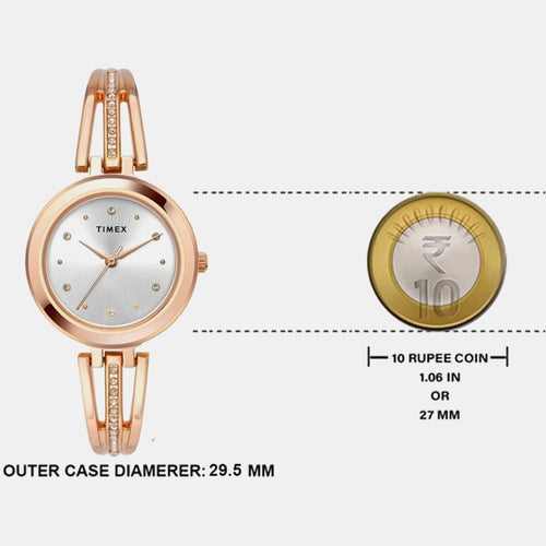 Trendline Women Quartz Dial Analog Brass Watch TWTL10309