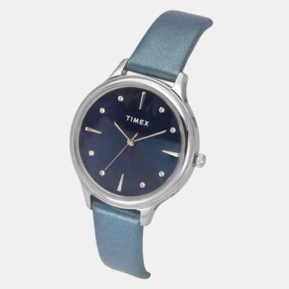 Classics Women Quartz Dial Analog Leather Watch TWTL12108
