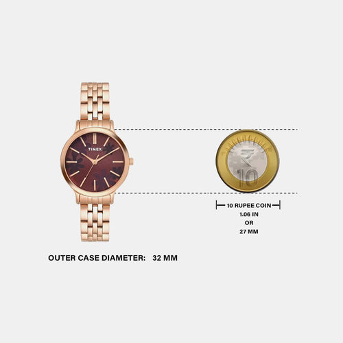 Trendline Women Quartz Dial Analog Stainless Steel Watch TWTL12314