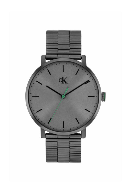 Real 42 mm Grey Dial Stainless Steel Analogue Watch For Men 25200551