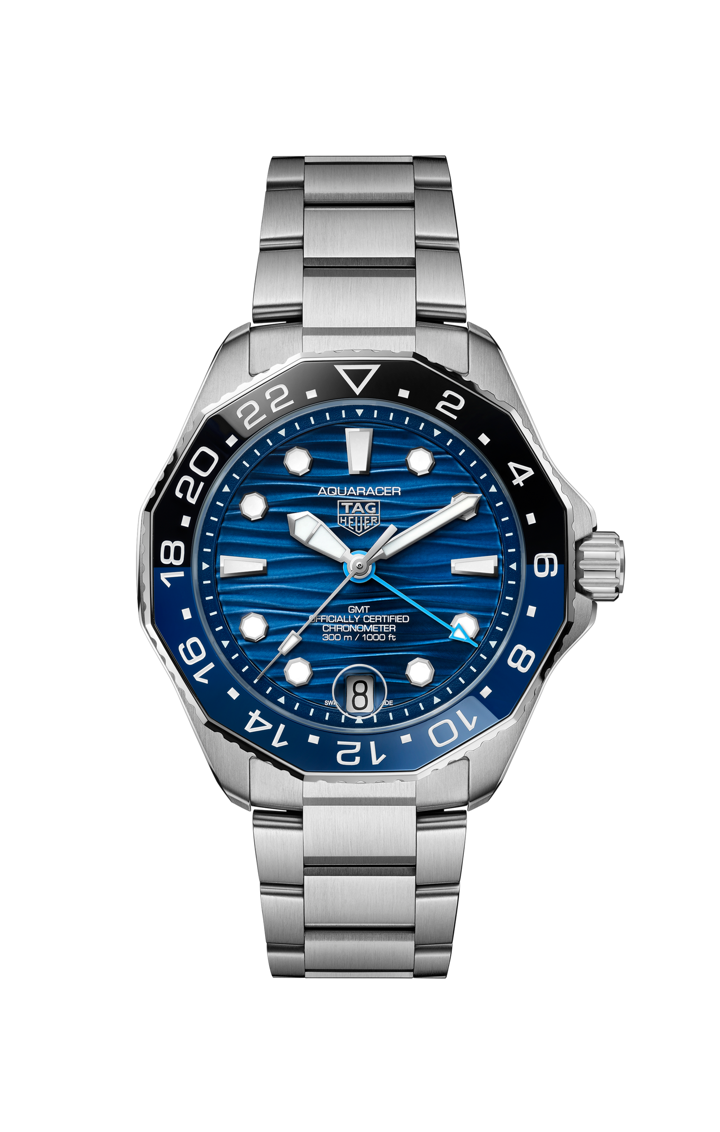 TAG HEUER AQUARACER PROFESSIONAL 300 GMT WBP5114.BA0013 42 mm