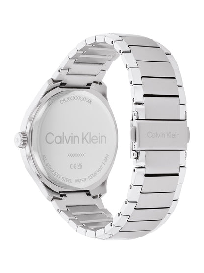 Calvin Klein Men Define Stainless Steel Bracelet Style Analogue Watch 25200348
