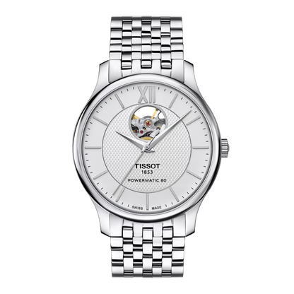 Tissot Tradition Powermatic 80 Open Heart - T0639071103800