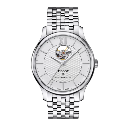 Tissot Tradition Powermatic 80 Open Heart - T0639071103800