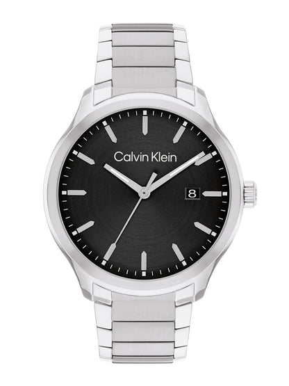 Calvin Klein Men Define Stainless Steel Bracelet Style Analogue Watch 25200348