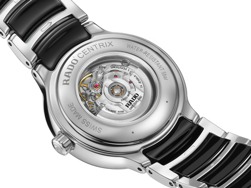Centrix Automatic Diamonds Women Black Dial Analog Ceramic Watch R30228702