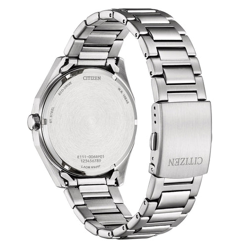CITIZEN ECO-DRIVE GENTS WATCH BLACK DIAL - BM7600-81E
