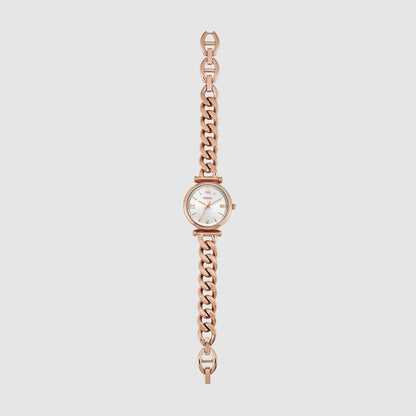 Carlie Women Quartz Silver Dial Analog Stainless Steel Watch ES5330