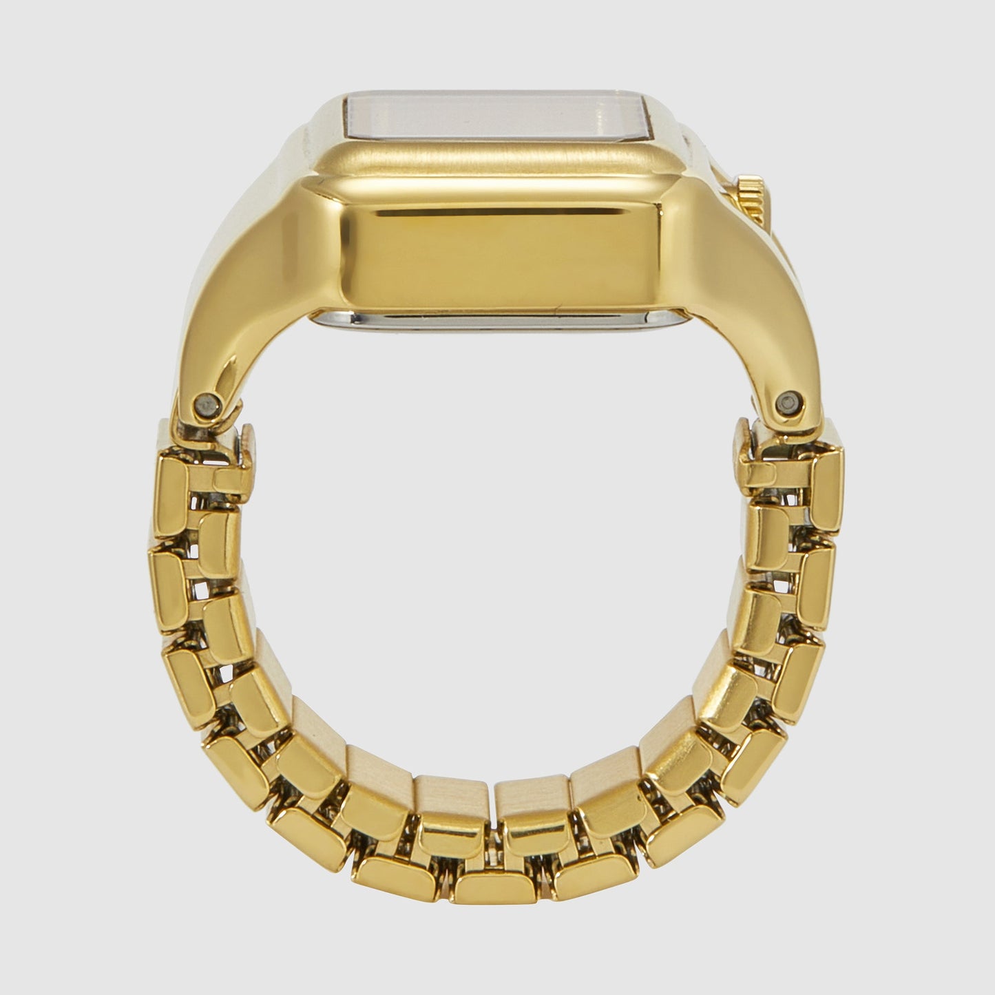 Raquel Watch Ring Women Quartz Gold Dial Analog Stainless Steel Watch ES5343