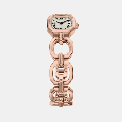 Harlow Women Quartz Rose Gold Dial Analog Stainless Steel Watch ES5484