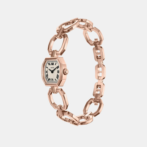 Harlow Women Quartz Rose Gold Dial Analog Stainless Steel Watch ES5484