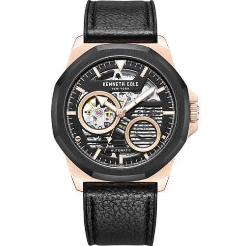 Kenneth Cole Black Dial Men Watch NTKCWGZ0013603MN