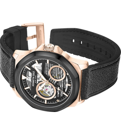 Kenneth Cole Black Dial Men Watch NTKCWGZ0013603MN