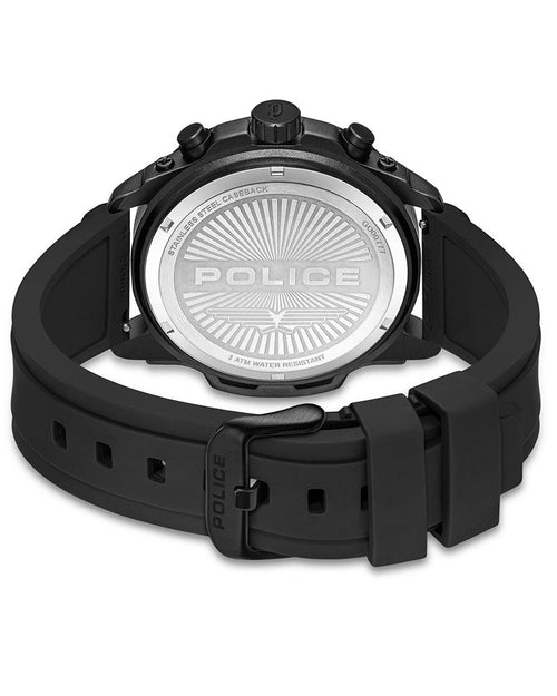 Police Men Round Black Watches PLPEWGO00777X1