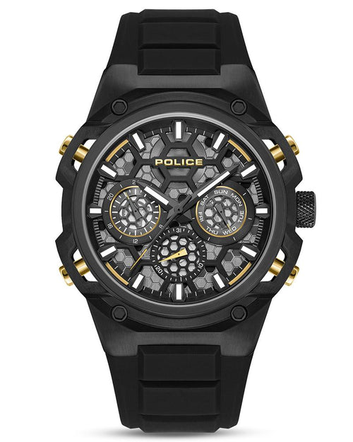 Police Men Round Black Watches PLPEWGQ0071901W