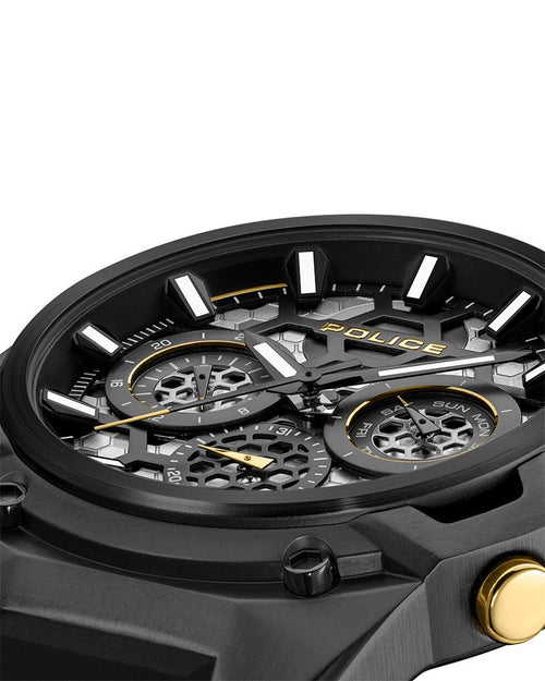 Police Men Round Black Watches PLPEWGQ0071901W