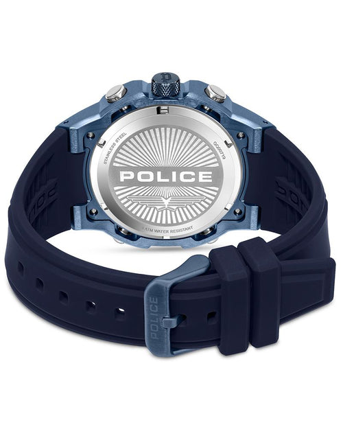 Police Men Round Blue Watches PLPEWGQ0071903