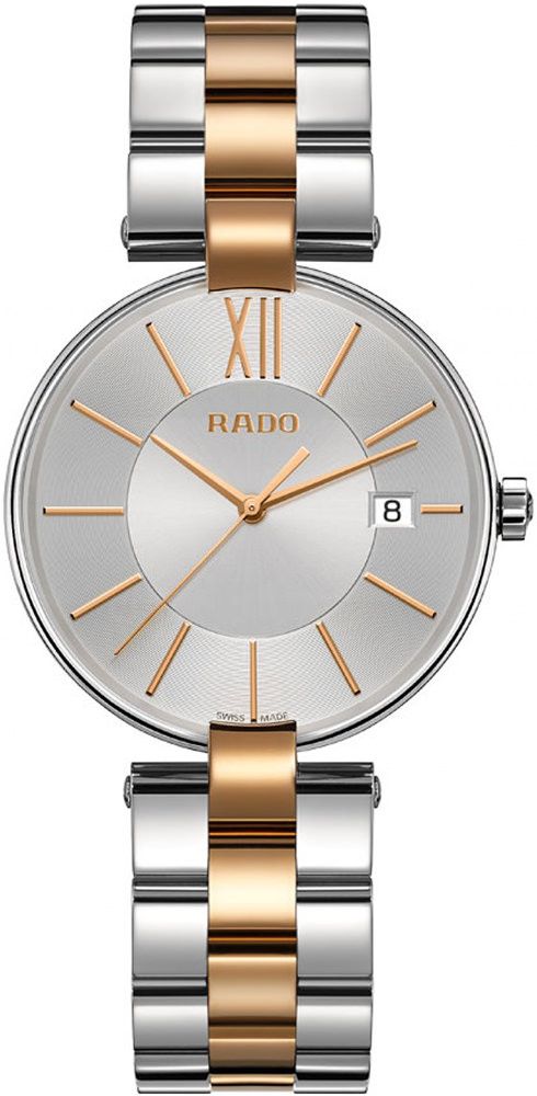Rado Coupole Quartz Men Silver Dial Watch R22852023