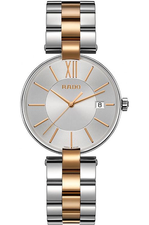 Rado Coupole Quartz Men Silver Dial Watch R22852023