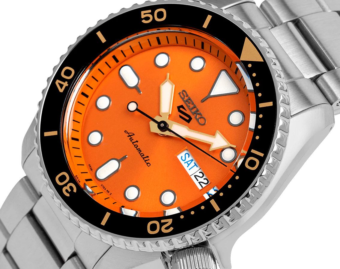 Seiko Mens NEW 5 SPORTS Watch SRPD59K1