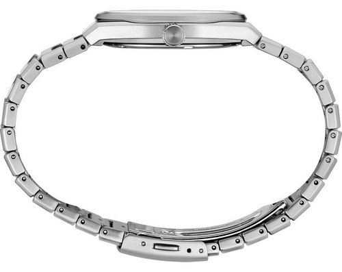 Seiko Dress Men Quartz Blue Dial Analog Stainless Steel Watch SUR599P1