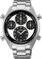 Seiko Prospex Panda One Hundredth of a Second Speedtimer Solar Chronograph - SFJ001P1