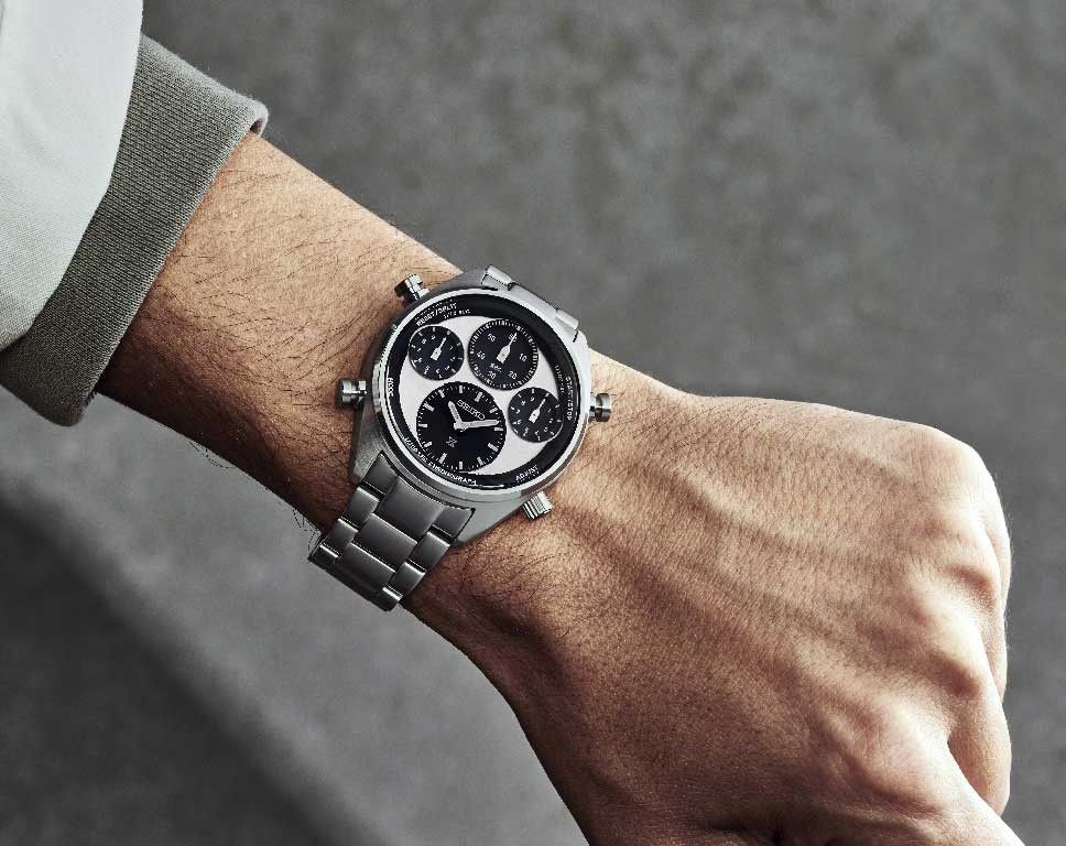 Seiko Prospex Panda One Hundredth of a Second Speedtimer Solar Chronograph - SFJ001P1