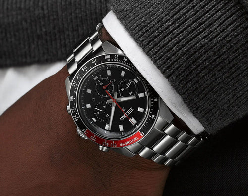 Seiko Prospex Speedtimer "Go Large" Solar Chronograph - SSC915P1