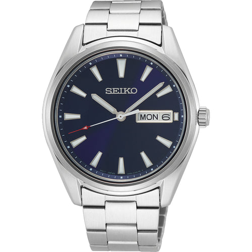 Seiko Classic Dress Quartz, Blue Dial - SUR341P1