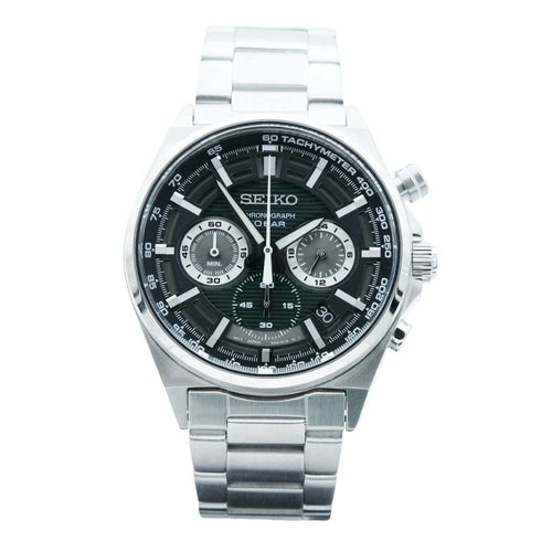 Seiko Chronograph Quartz, Green Dial - SSB405P1