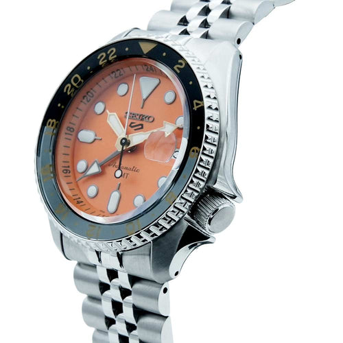 Seiko 5 Sports Mikan Orange GMT SKX Re-Interpretation - SSK005K1