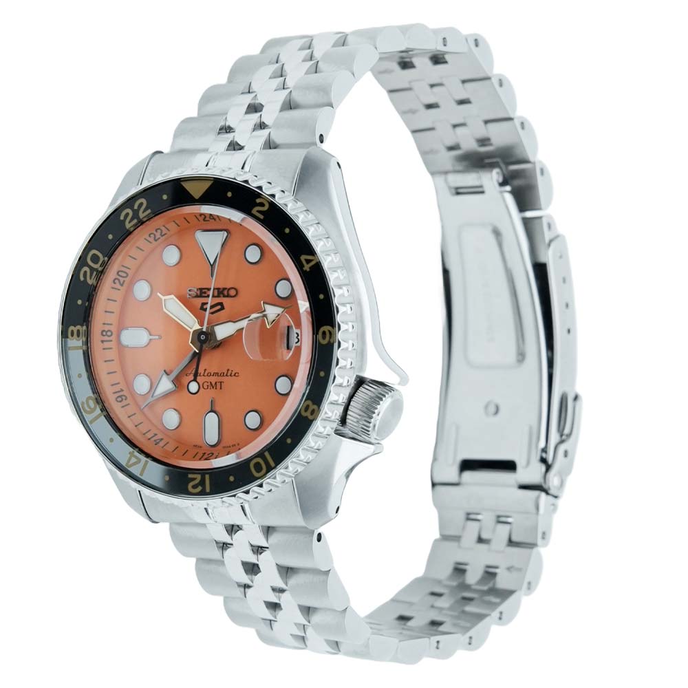 Seiko 5 Sports Mikan Orange GMT SKX Re-Interpretation - SSK005K1