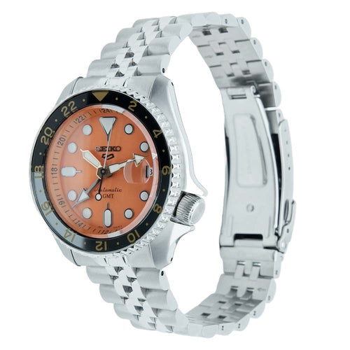 Seiko 5 Sports Mikan Orange GMT SKX Re-Interpretation - SSK005K1
