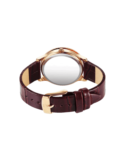 TITAN Purple Sports Fashion Leather Strap Analog Watch - 2766KL01