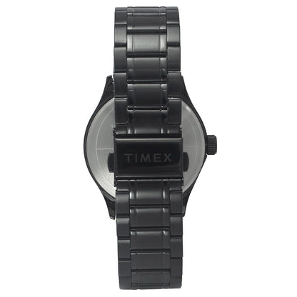 Timex Fashion Men's Black Dial Round Case Day Date Function Watch -TWEG19805