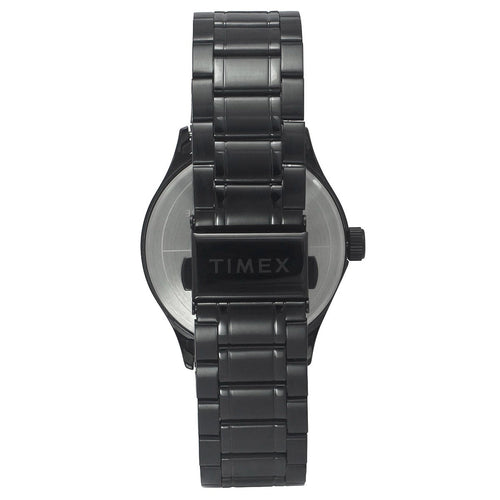 Timex Fashion Men's Black Dial Round Case Day Date Function Watch -TWEG19805