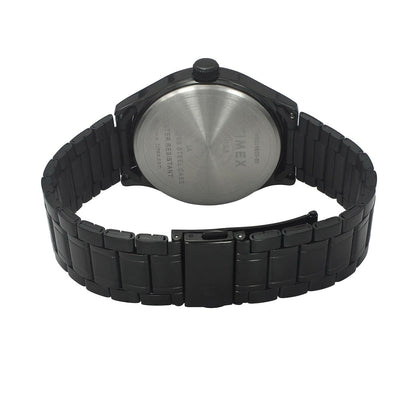 Timex Fashion Men's Black Dial Round Case Day Date Function Watch -TWEG19805
