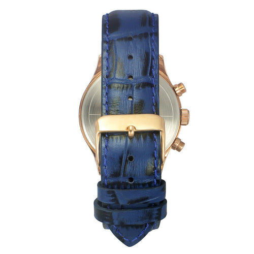 Timex Fashion Men's Blue Dial Round Case Dual time Function Watch -TWEG19807