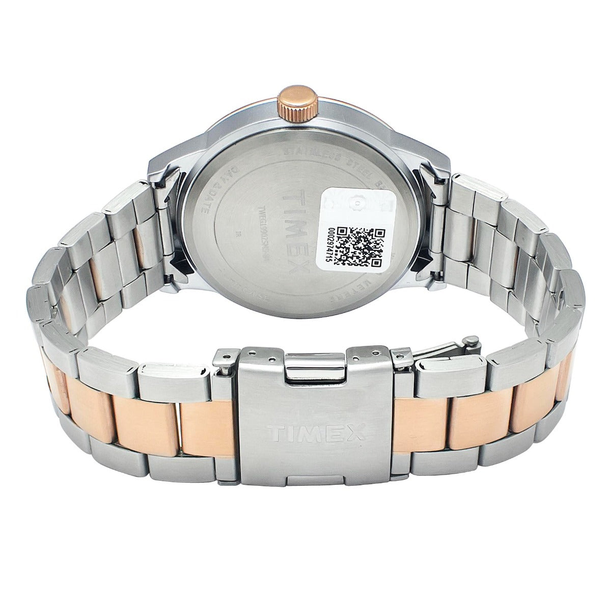 Timex Fashion Men's Beige Dial Round Case Multifunction Function Watch -TWEG19902