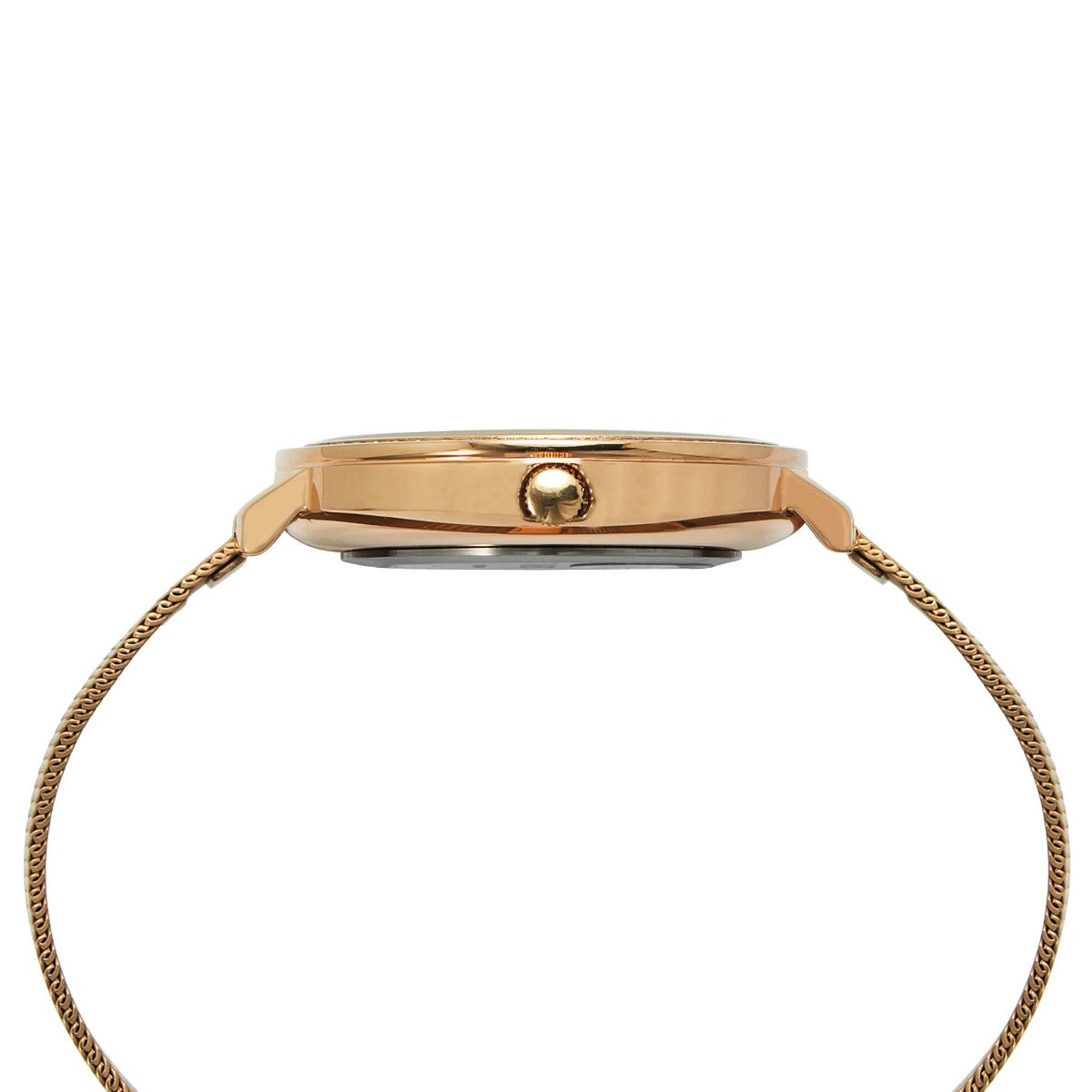 Timex Fashion Women's Rose Gold Dial Round Case 3 Hands Function Watch -TWEL14701
