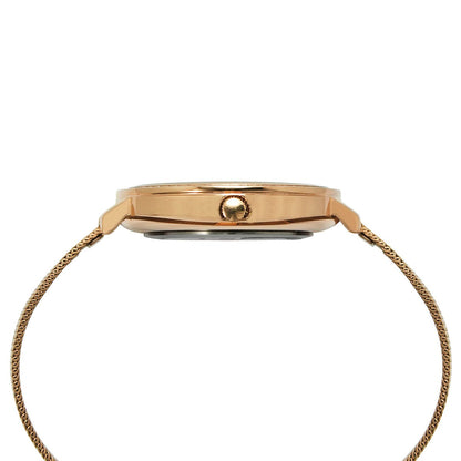 Timex Fashion Women's Rose Gold Dial Round Case 3 Hands Function Watch -TWEL14701