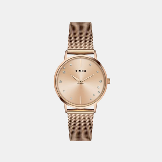 Trendline Women Quartz Dial Analog Stainless Steel Watch TWEL15602