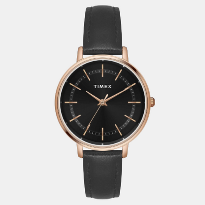 Classics Women Quartz Dial Analog Leather Watch TWEL15802