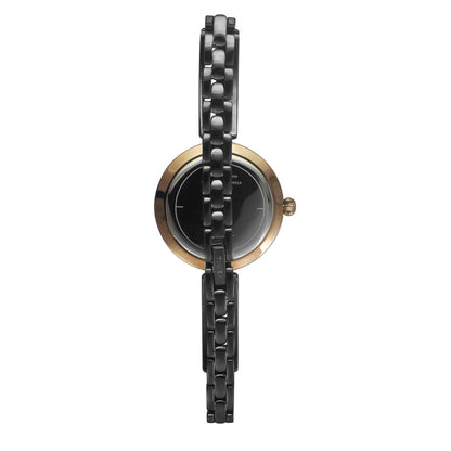 Timex Fria Women Black Round Analog Watch - TWEL16500