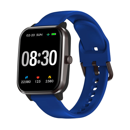 Timex Unisex Smart Fit 2.0 Dial Square Case Bluetooth Calling, Full Touch, Activity Tracking, HRM, SPO2, Blood Pressure, Multiple Watch Faces, 7 Sports Mode Smart Watch -TWTXW205T
